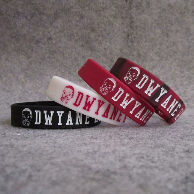 Basketball silicone bracelet, accessory, 3 size