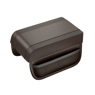 Car Armrest Box Heightening Pad, Armrest box pad - dark-brown