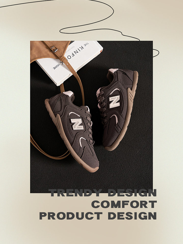 Giày thể thao chạy bộ nữ dáng sneaker mesh thoáng mát phong cách Hàn Quốc — 230 đen mơ chi tiết 5
