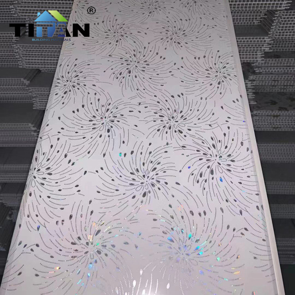 Exportación Costa de Marfil refuerzo de PVC panel de pared integrado PVC panel de pared interior panel de pared