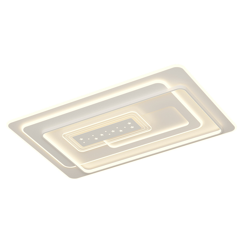 Luz de techo de la sala de estar romántica y creativa lámpara de dormitorio moderna y minimalista atmósfera doméstica llena de estrellas de la habitación luz de techo 448L