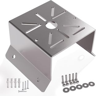 Amazon Surveillance Wall Corner Bracket Universal External Right Angle Hikvision Tp Ball Camera Stainless Steel Base Export