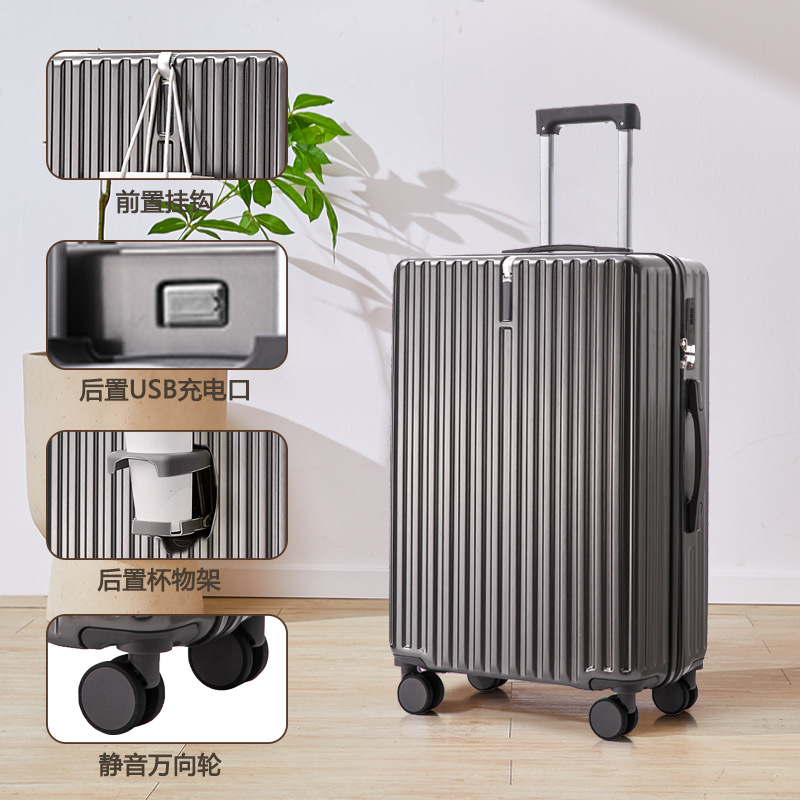 [Fábrica de selección estricta] pequeña maleta de color gradiente fresco estudiante japonesa de alto valor de cara nuevo 2025