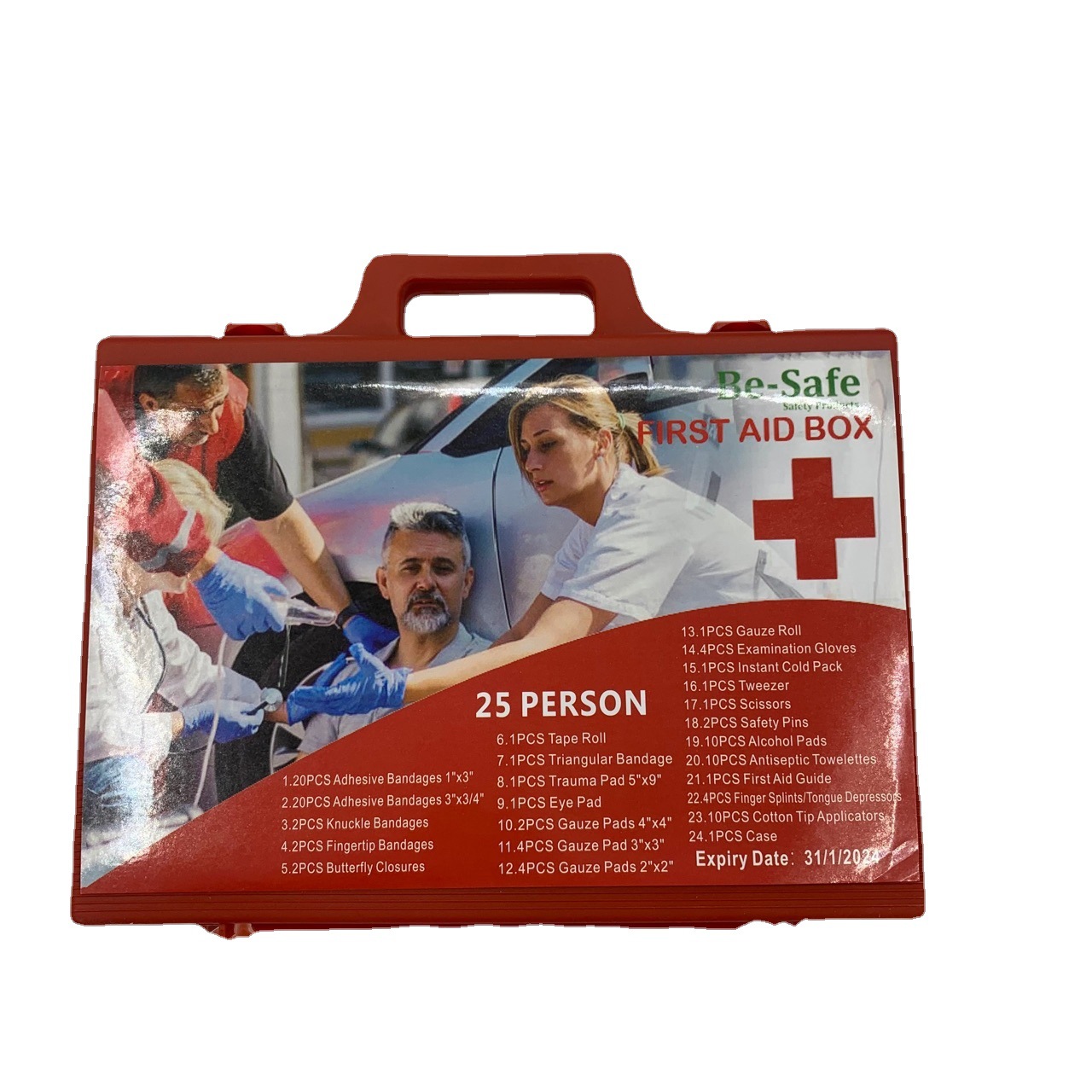 跨境亚马逊便携式家用急救药箱药品收纳盒手提家庭装 急救医药箱