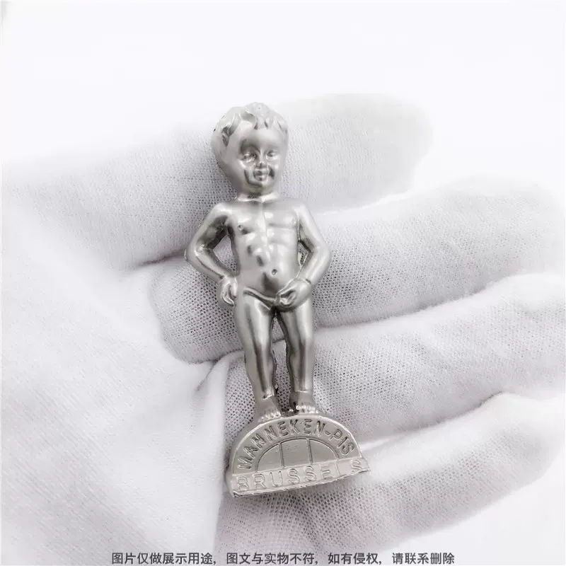 工艺品厂 3D古铜金属雕塑专业定制 布鲁塞尔小男孩小型桌面摆件