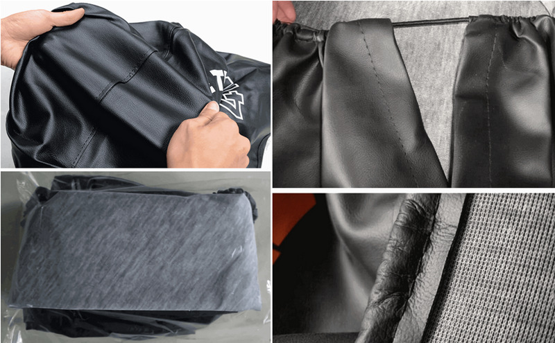 Car tire cover leather sunscreen thickened universal spare tire cover PVC rain and dust-proof wheel cover factory direct sales