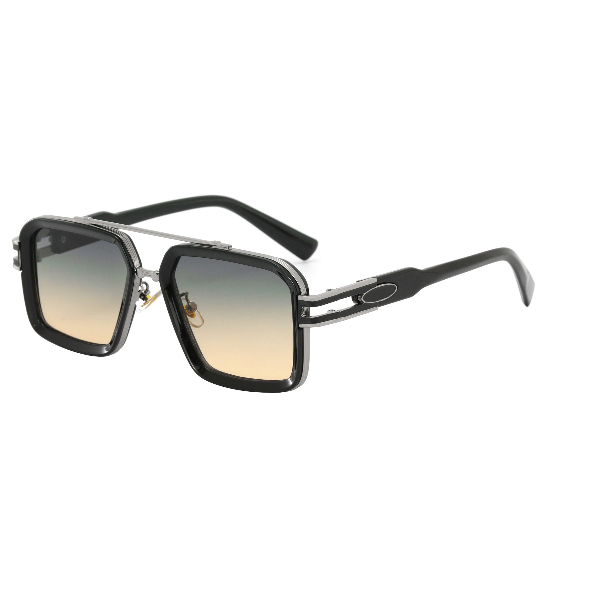 Retro Quadratische Sonnenbrille Für Damen Und Herren_voghion.com