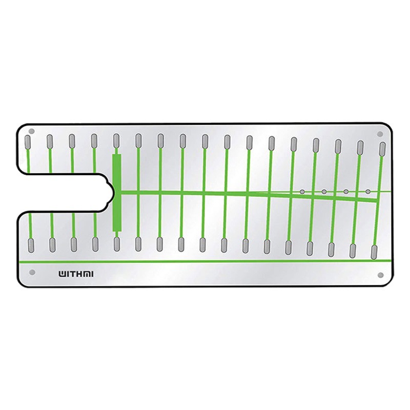 Suministros de golf putter espejo Swing Trainer interior Trainer accesorios verde pista auxiliar equipo de práctica