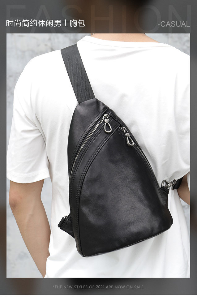 Túi đeo chéo nam đeo ngực da bò lớp đầu 17×5×30,5 cm — 20202 màu đen, 698 màu đen, Cà phê 698, 9011 màu đen chi tiết 20