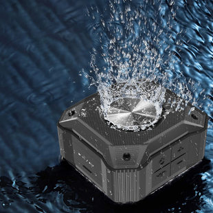 Bluetooth speaker IPX7 waterproof outdoor convenience with a mini bass shock film anti -drop large volume plugging in the bathroom audio