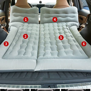 SUV Car Inflatable Bed Car Rear Trunk Travel Mattress Outdoor Self-driving Off-road Vehicle Special Sleeping Mat