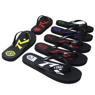 OEM�����ɫ���Q��ʿPVC������PEС��ӡˢ��Ƭ�A�_��ЬFlip Flops