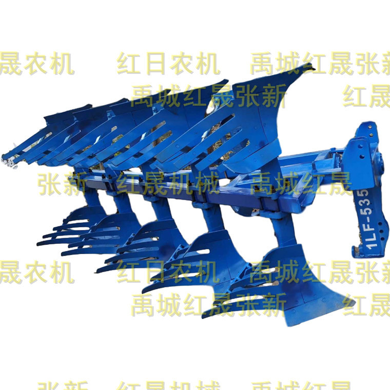 液压栅条犁厂家 液压翻转犁生产厂家 1LF-530液压翻转犁出口