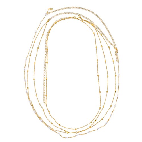 Amazon layered waist chain adjustable body chain women high-end minimalist waist ornament beach popular birthday party