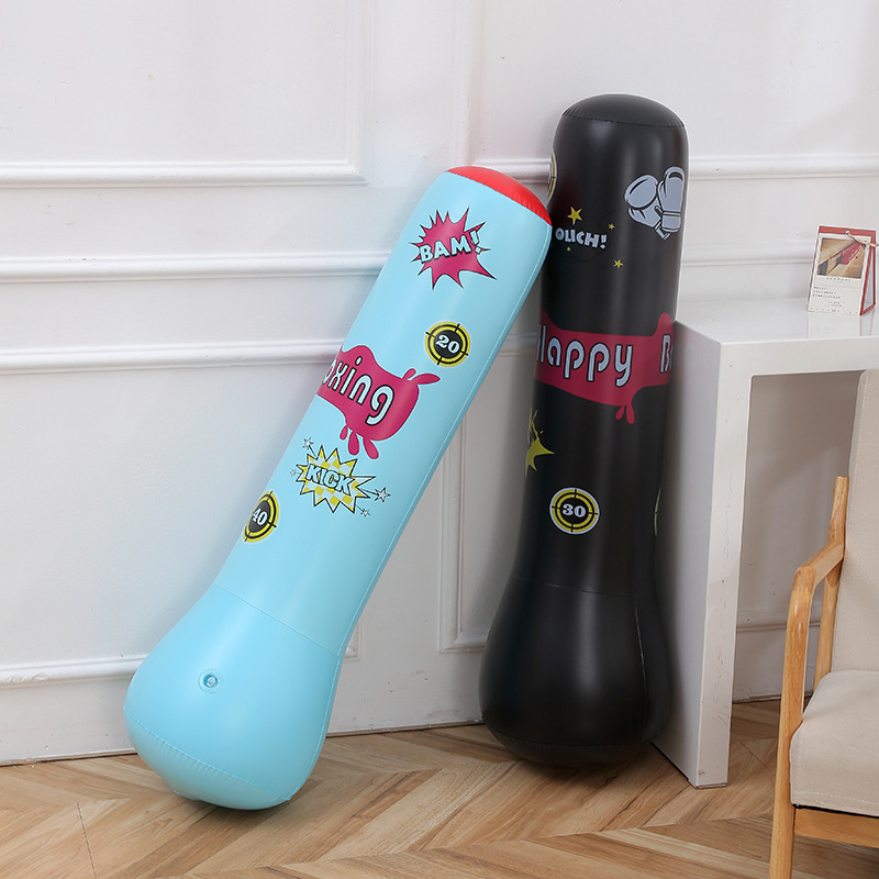 不倒翁发泄解压儿童家用打拳训练器材健身充气拳击柱
