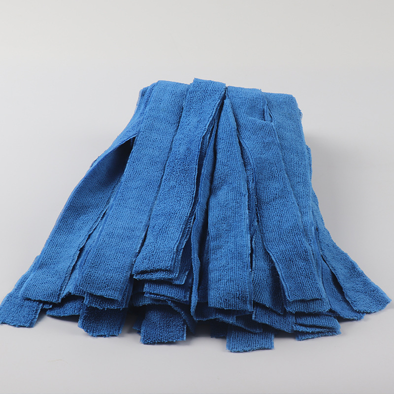 fibra absorción toalla tela tira reemplazo seco y húmedo doble uso trapo cabeza de limpieza doméstica fábrica de trapo cabeza