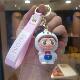 Cartoon Cross-Dressing Labubu Keychain Little Sheep Stereo Silicone Doll Gift Car Bag Key Chain Pendant