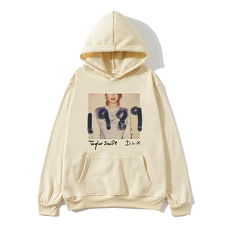 亚马逊跨境日本布印花1989封面同款Swift周边衣服帽衫卫衣连帽