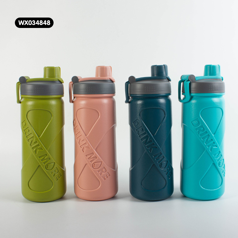 Verano grado alimenticio PP portátil hervidor deportivo portátil taza de bebida directa portátil 550 / 600ml / 700ml / 800ml