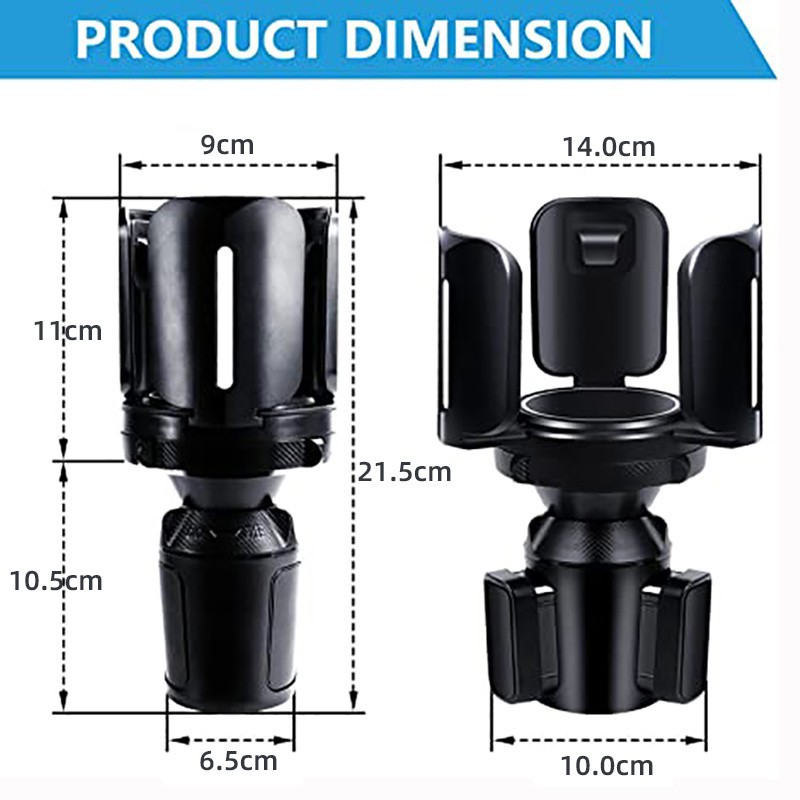 Q2Z 자동차 컵 홀더 위치 물병 자동차 컵 위치 음료 커피 식품 저장 자동차 컵 홀더