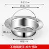 Handheld cigarette holder stainless steel, 11cm