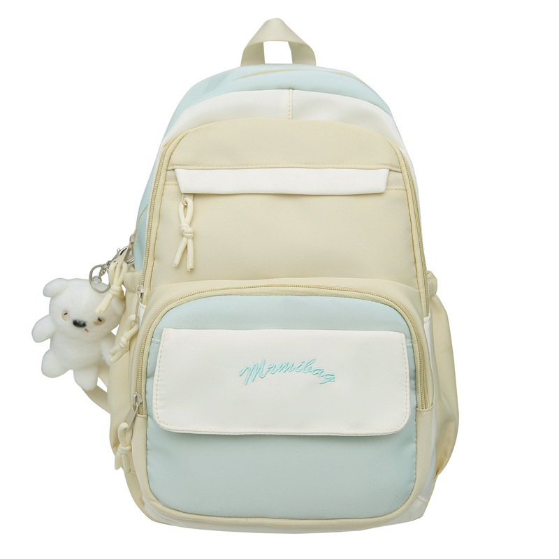 Mochila de gran capacidad 2024 nuevo estilo universitario estudiante universitario casual mochila escolar viajes de moda estudiante de secundaria al por mayor