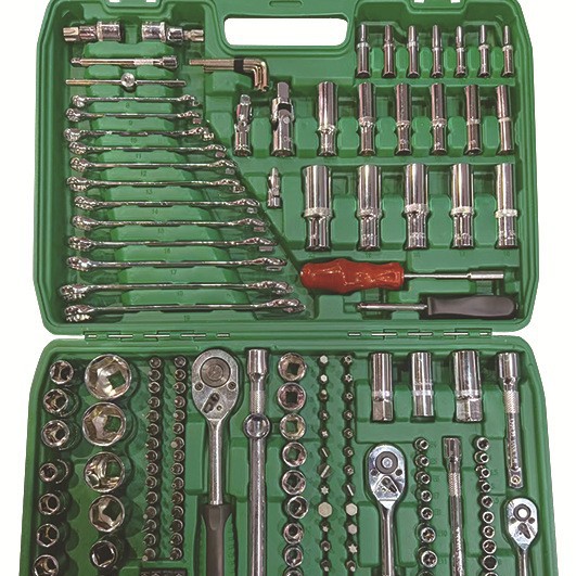 厂家套筒扳手组合24齿快速大组套汽修工具套装汽车维修套筒扳手批