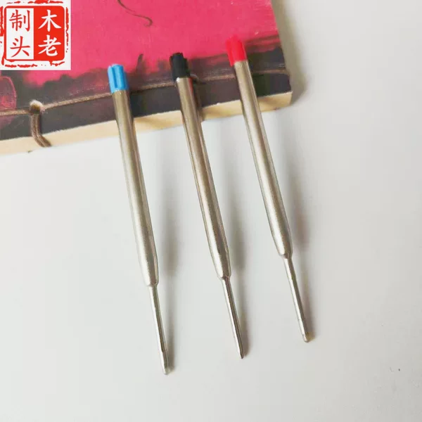 Factory Wholesale G2 Bullet Tip Replacement Ballpoint Pen Refill 424 Universal Metal Ballpoint Pen Refill