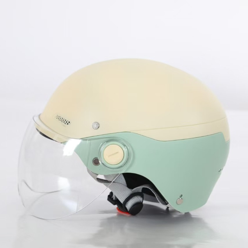 Electric Vehicle Helmet New National Standard 3C Certified Autumn and Spring New Battery Car Hat Men's and Women's Universal Helmet