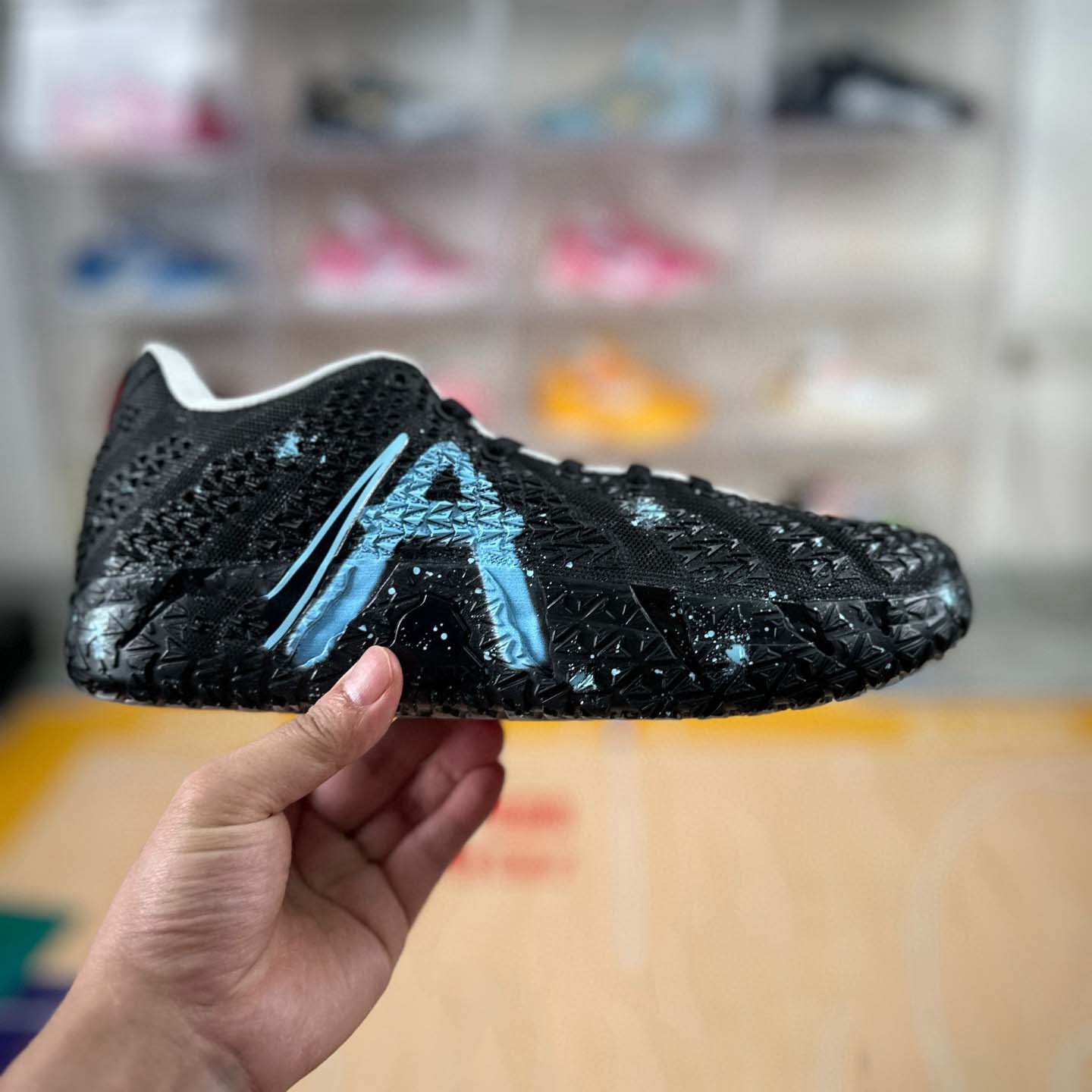 Putian Chunyuan JA3 zapatos de baloncesto Morant 3 generaciones zapatos de baloncesto azul hombres y mujeres zapatos deportivos casuales de moda