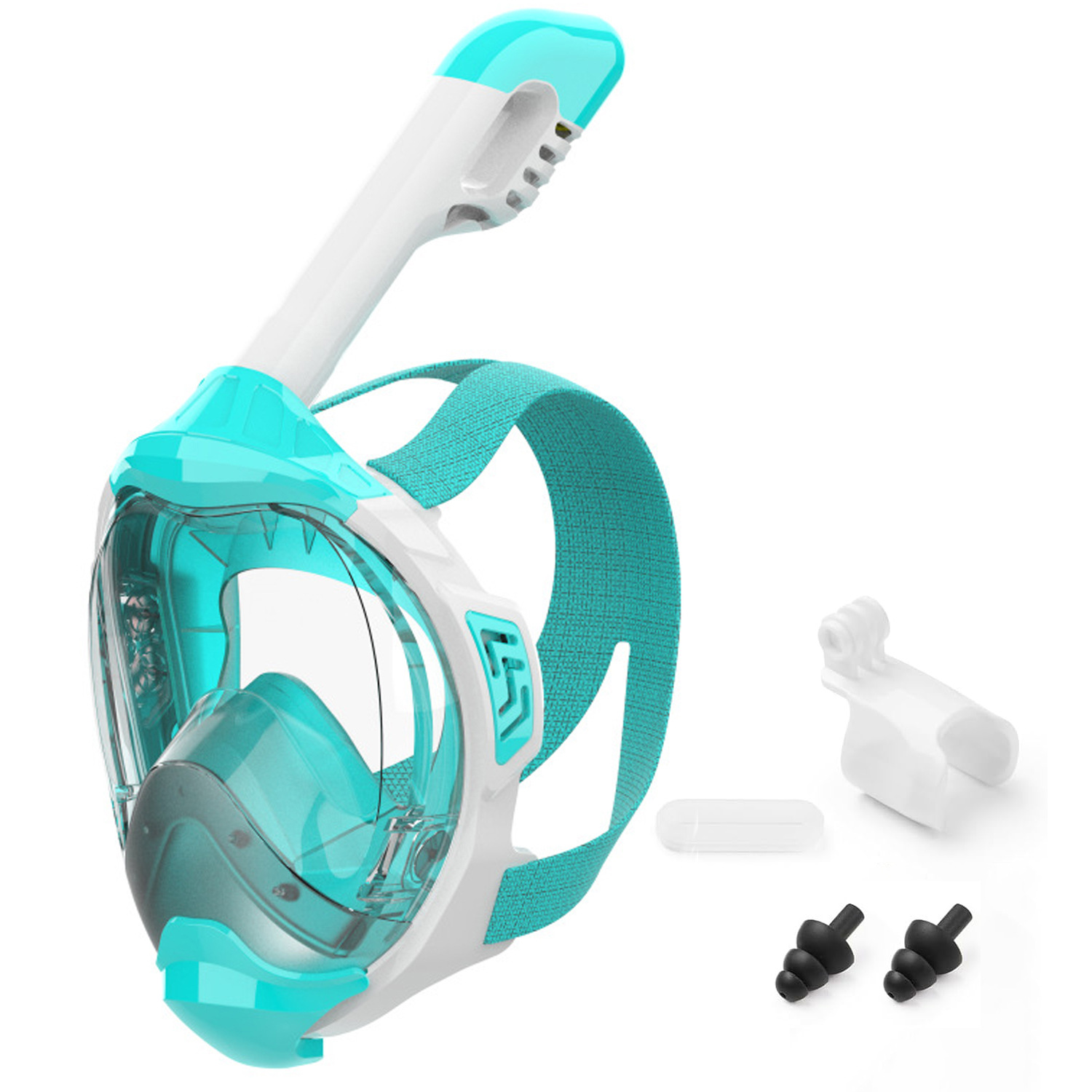 Cross-border diving mask snorkeling goggles silicone detachable diving breathing apparatus unplugging breathing tube swimming equipment