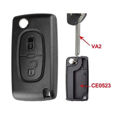 Suitable for Peugeot Citroen Car Keys - 2-key-ce0523-va2