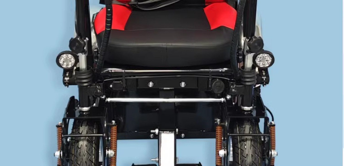 New Electric Wheelchair 800W Motor Disc Brake Off-Road Wheelchair Elderly Disabled Four-Wheel Mobility Scooter