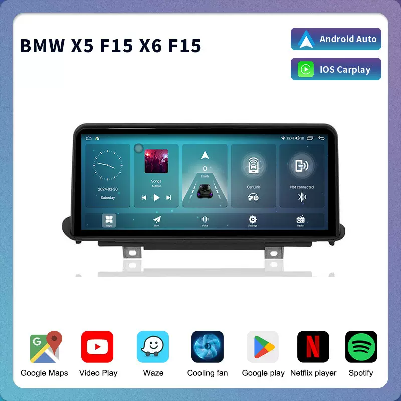 适用于宝马Android 13 Car DVD Player for BMW Series X5 F15 X