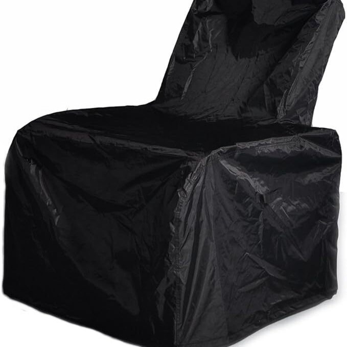 Outdoor protective cover, outdoor patio furniture chair protective storage cover, sturdy and waterproof outdoor armchair cover