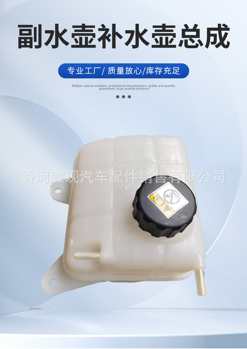 SsangYong Auto Parts New Model Actyon Radiator Sub-Radiator Coolant System Water Tank Model 2161032223