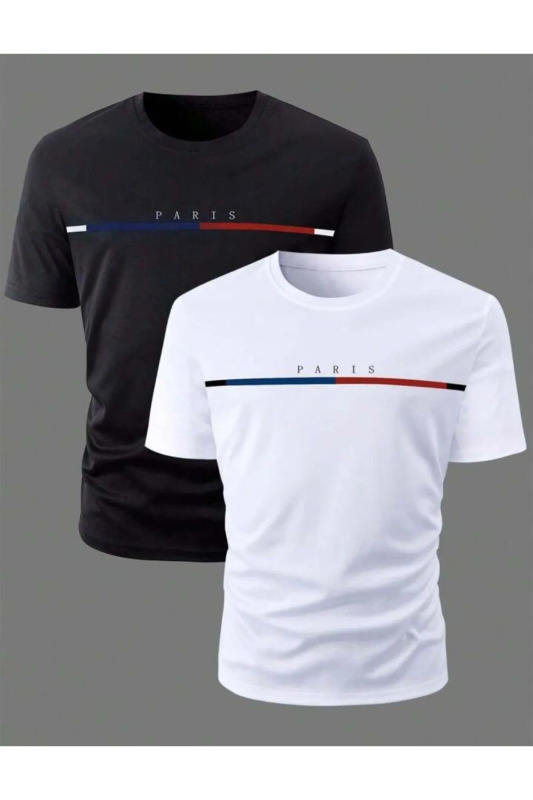クロスボーダーAmazonメンズ新作トップスラウンドネック半袖サマーTシャツカジュアル通気性速乾トップス|undefined
