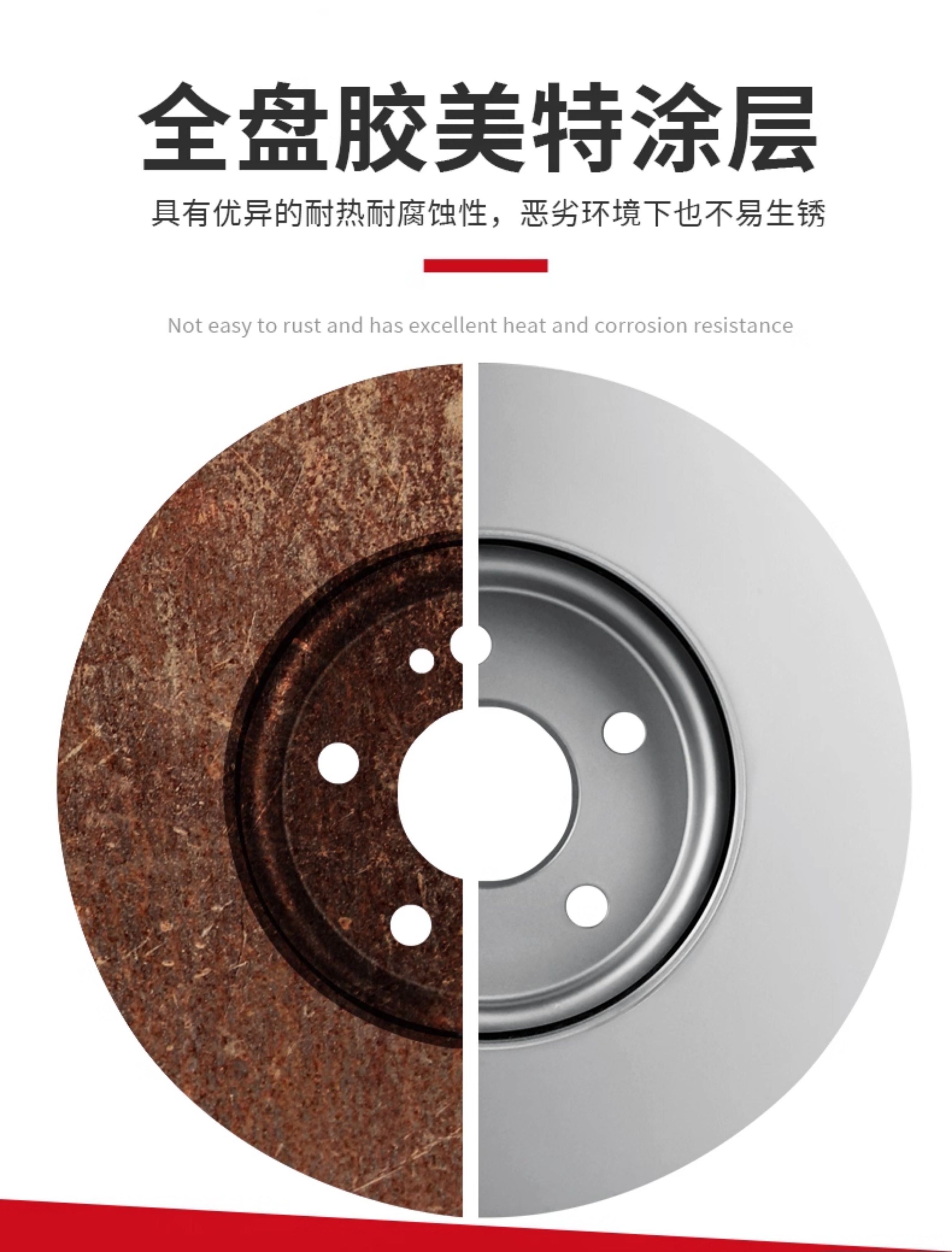 Firodo front and rear brake discs for Volkswagen Lavida, Sagitar, Bora, Magotan, Tiguan L, Golf, Passat, Tayron