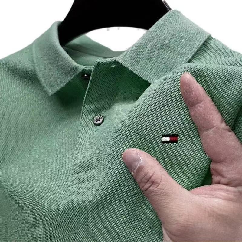 クロスボーダー Amazon AliExpress ヨーロッパとアメリカのストリートファッションブランド TOMMY 刺繍メンズカジュアル万能 T シャツ|undefined