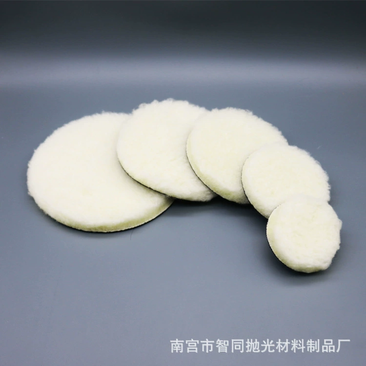 34567-дюймовый автомобильный косметический полировальный восковой станок, шлифовальный диск из искусственной шерсти, полировальный диск, самоклеящийся круг из имитации шерсти