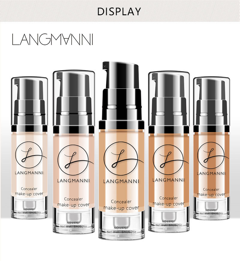 langmanni Foundation Concealer is not easy to smudge and BB cream is available in 6 colors undefined