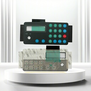 Vehicle-Mounted Fuel Dispenser Membrane Switch Bulge Button Conductive Film Pvc Surface Sticker