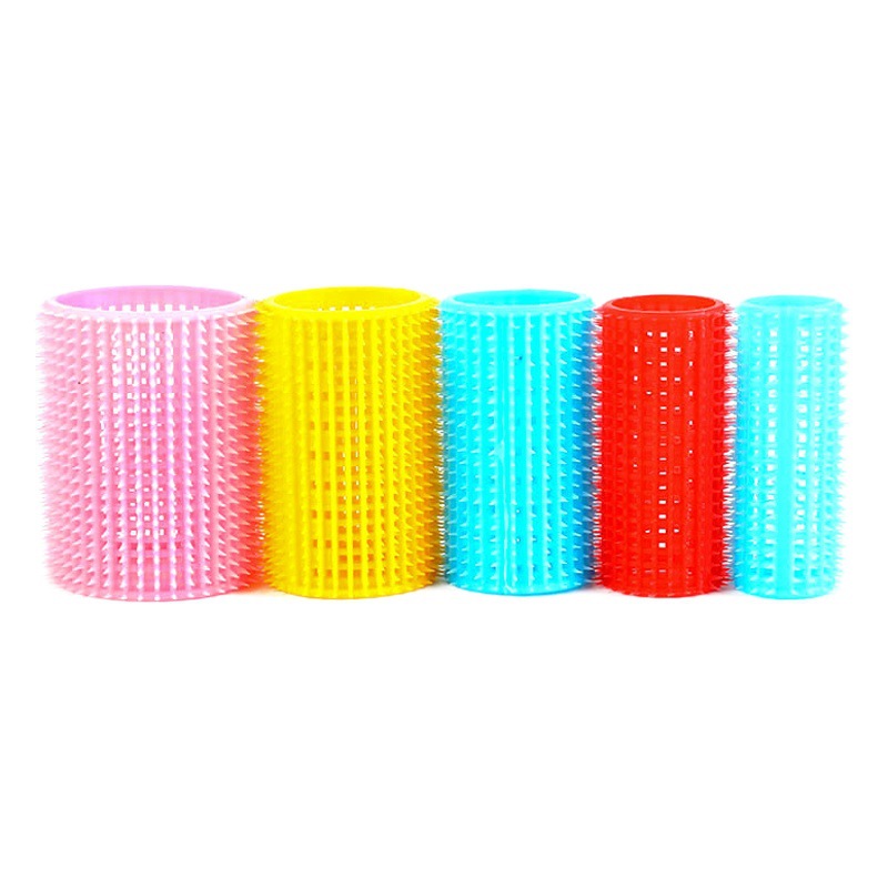 Cross-border new vinyl hair curler soft toothed bangs fluffy self-adhesive hair curler hair curler artifact hairdressing tools