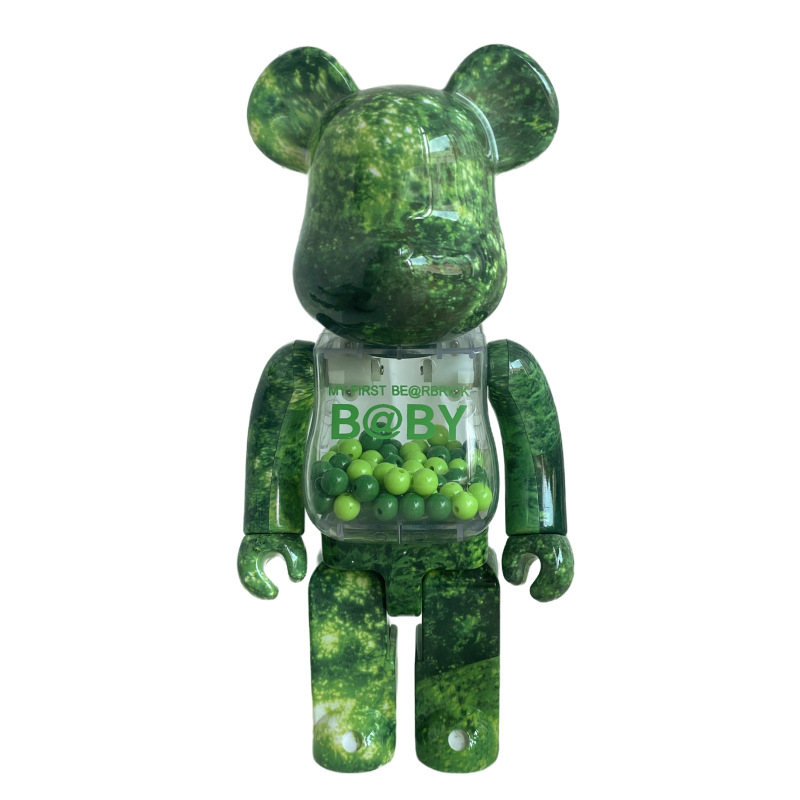 BEARBRICK400 % 100% 폭력적인 곰 장식품 숲 QIANQIU 패션 인형 폭발 장식품