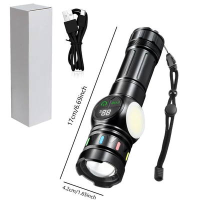 Tail Magnet COB Side Red – UV fənərlər - 2307-flashlight