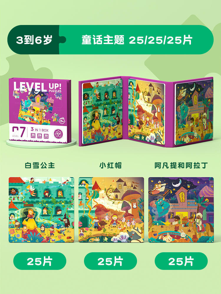 Rompecabezas avanzado para niños Rompecabezas magnético para niños Educación temprana magnética para niños Bebé Imagen plana 3 a 6 años de edad 24 niños y niñas Juguetes