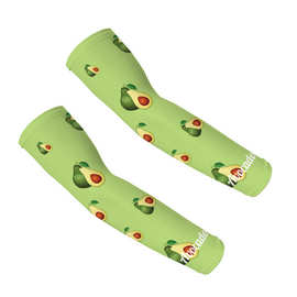 防晒袖套3D水果印花夏冰袖女百搭潮款套袖长款袖子开车手臂套