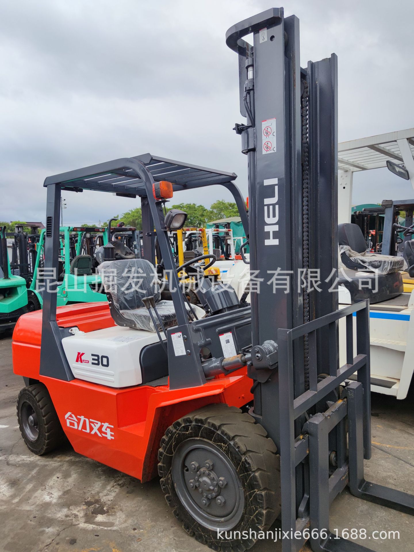 二手3吨合力柴油叉车1吨2吨3吨tcm叉车