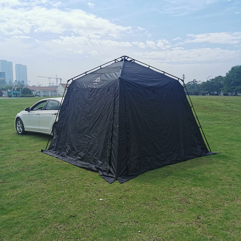 5-8 Person Automatic Telescopic Pole Camping Tent Suv Extendable Waterproof Quick-Open Trunk Portable Tent