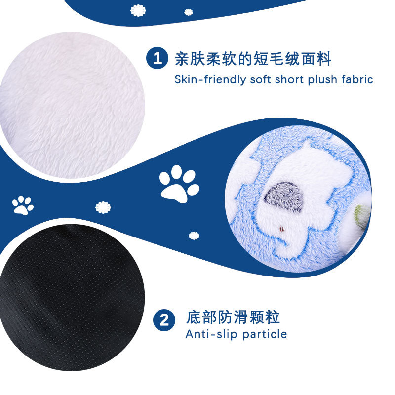 Nueva mascota nido de flores de protección del cuello del gato de la felpa Nido de gato caliente Cuatro Estaciones Universal ronda estera del animal doméstico en la acción al por mayor